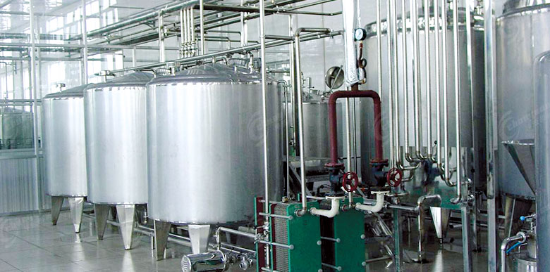 果汁前處理設(shè)備