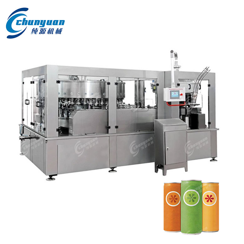 果汁易拉罐灌裝機