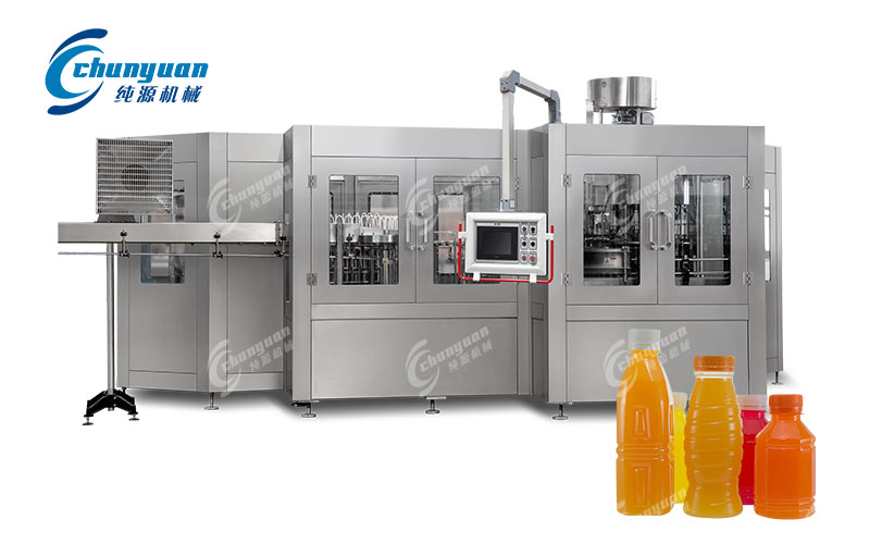 高效全自動果汁灌裝機(jī)-2