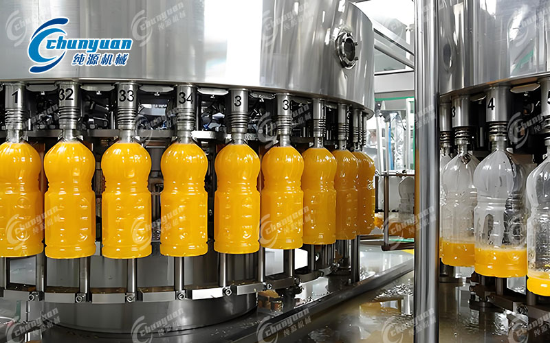 高效全自動果汁灌裝機(jī)-3