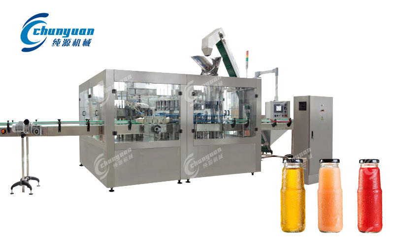 玻璃瓶果汁灌裝機(jī)-2