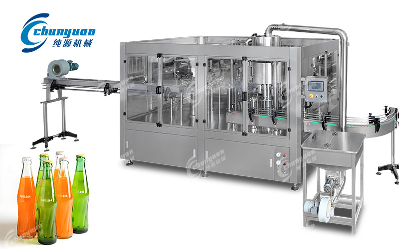 玻璃瓶碳酸飲料灌裝生產(chǎn)線-2