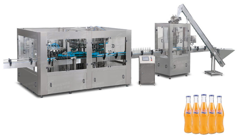 玻璃瓶碳酸飲料灌裝機